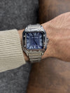 Cartier santos metal