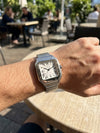 Cartier santos metal